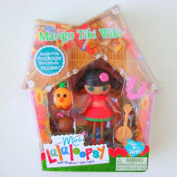 Mini Lalaloopsy Mango Tiki Wiki NIB - Picture 1 of 1